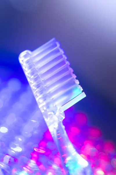 Dental toothbrush closeup — Stock Photo, Image