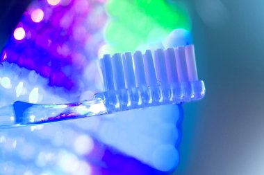 Diş diş fırçası portre