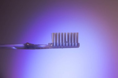 Diş diş fırçası portre