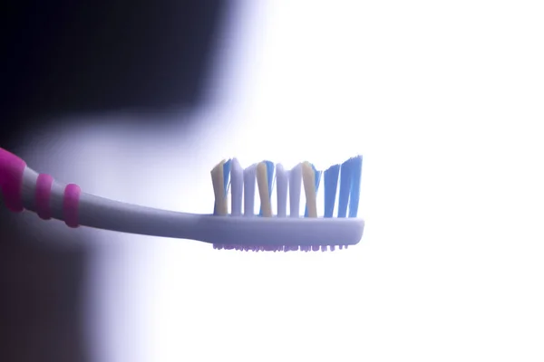 Manual dental toothbrush — Stock Photo, Image