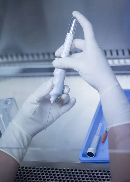 Laboratorio de plasma rico en plaquetas — Foto de Stock