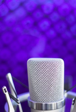 Stüdyo kayıt ses mikrofon