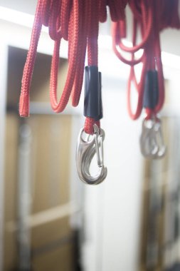 Pilates makine askıya alınmış kolu