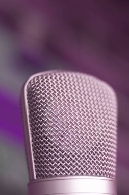 Stüdyo kayıt ses mikrofon