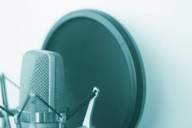 Stüdyo kayıt ses mikrofon