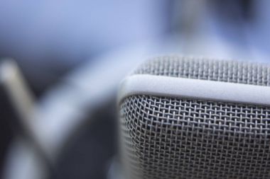 Stüdyo kayıt ses mikrofon