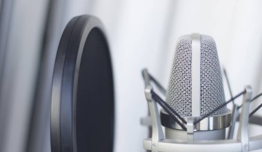 Stüdyo kayıt ses mikrofon