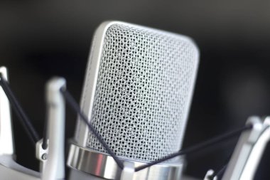 Stüdyo kayıt ses mikrofon