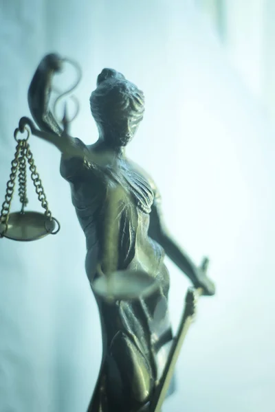 Statue der Rechtsstaatlichkeit — Stockfoto