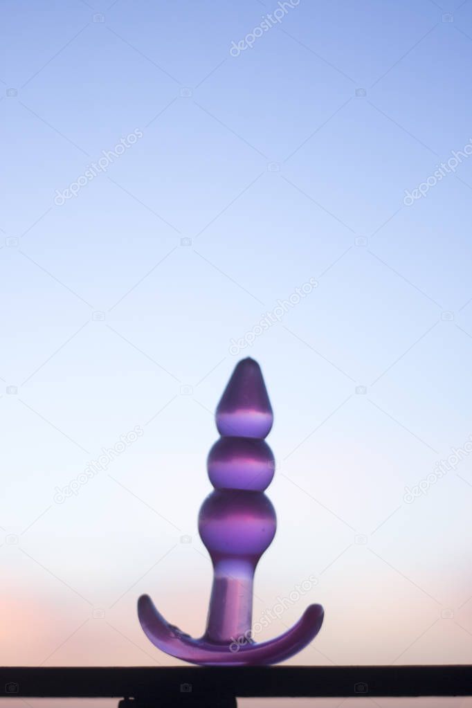 Butt plug anal sex toy