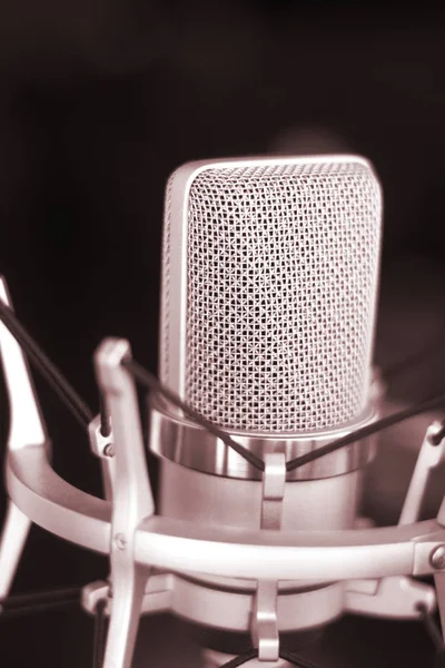 Stüdyo kayıt ses mikrofon