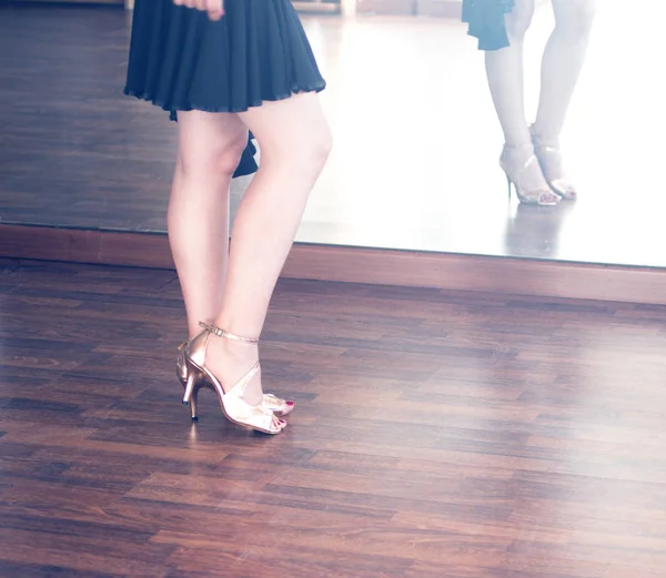 Bailarina de dança de salão — Fotografia de Stock