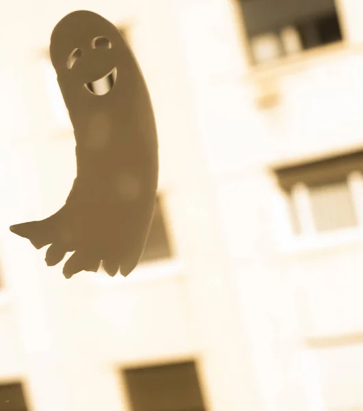 Halloween fiesta juguete fantasma — Foto de Stock