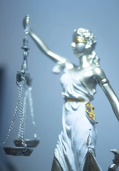 Ügyvédek jogi igazságszolgáltatáshoz szobor — Stock Fotó