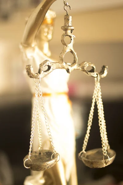 Advogados justiça legal estátua — Fotografia de Stock
