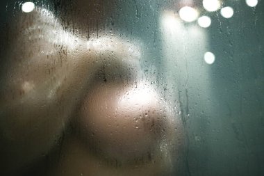 Seksi busty büyük göğüsler kadın