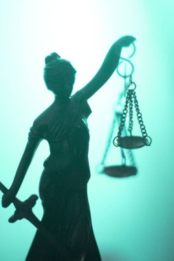 Legal justice law statue clipart