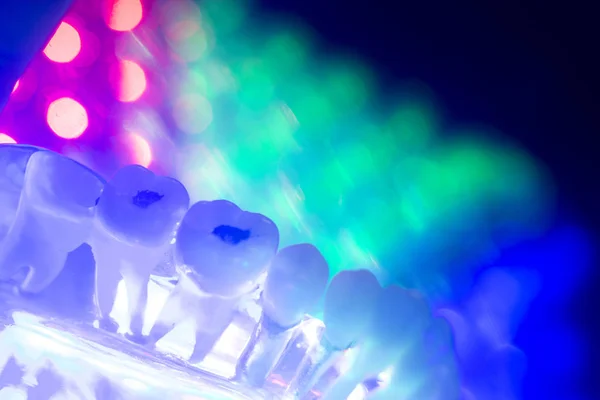 Modelo de dentes de saúde dentária — Fotografia de Stock