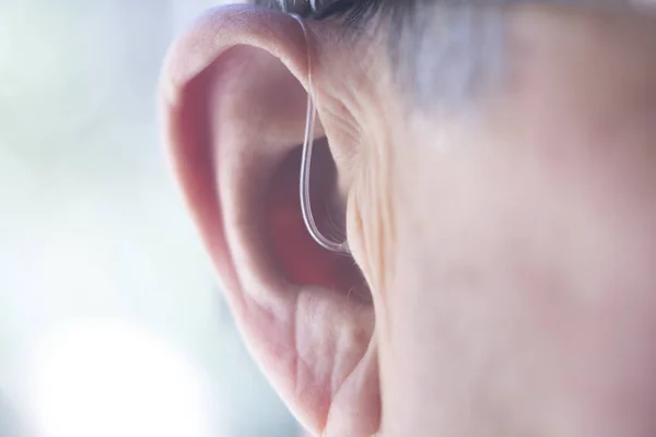 Hearing aid in ear