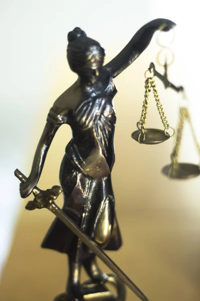 Estatua del bufete legal —  Fotos de Stock