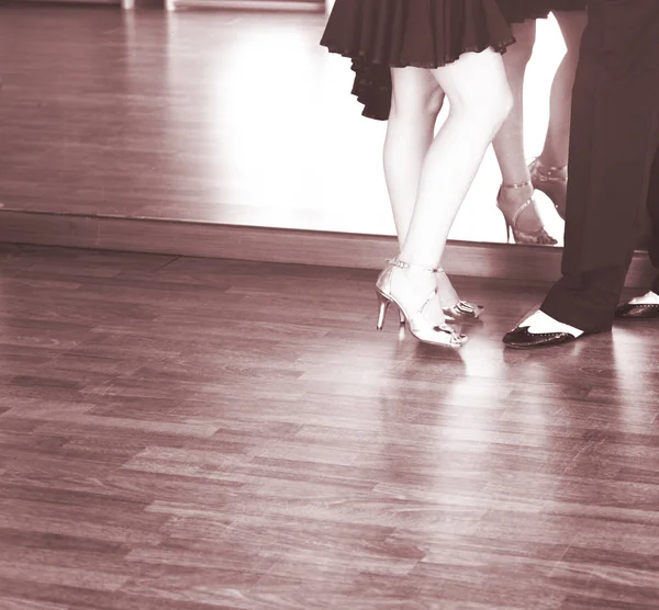 Ballerini da sala da ballo — Foto Stock