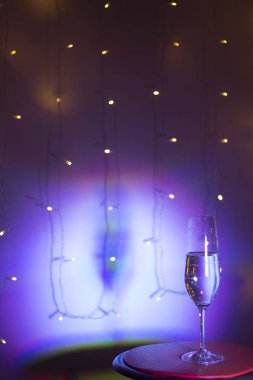 Şampanya cam disko parti barda
