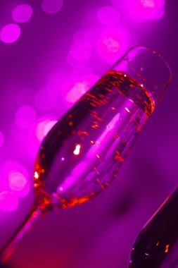 Şampanya cam disko parti barda