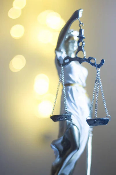 Rechtsanwälte Justiz Rechtsamt Statue — Stockfoto