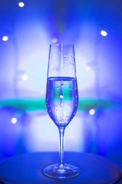 Şampanya cam disko parti barda