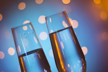 Şampanya cam disko parti barda