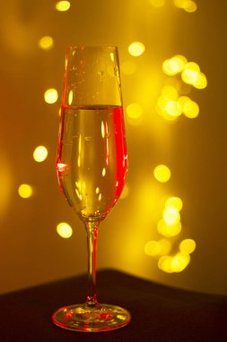 Şampanya cam disko parti barda