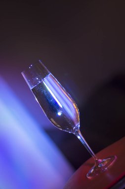 Şampanya cam disko parti barda