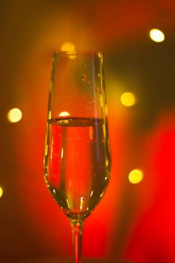 Şampanya cam disko parti barda