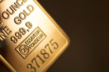 Altın külçe külçe 999,9 Bar