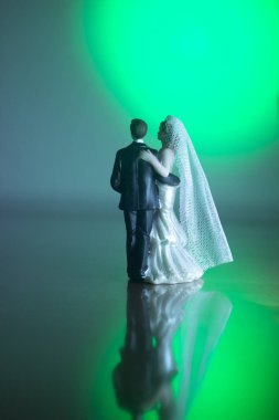 Düğün çift evlilik bebek