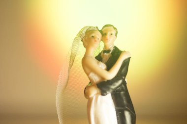 Düğün çift evlilik bebek