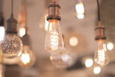 LED ışıklar deposunda ekran