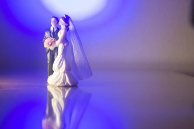 Düğün çift evlilik bebek