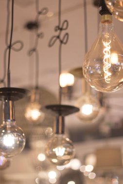 LED ışıklar deposunda ekran