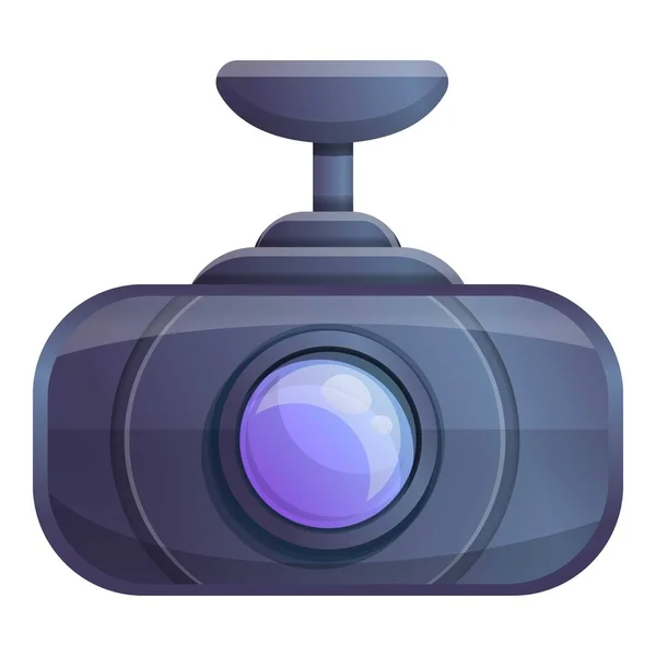 Icono de cámara de dvr moderno, estilo de dibujos animados — Vector de stock