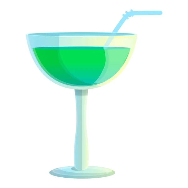 Margarita-Cocktail-Ikone im Cartoon-Stil — Stockvektor
