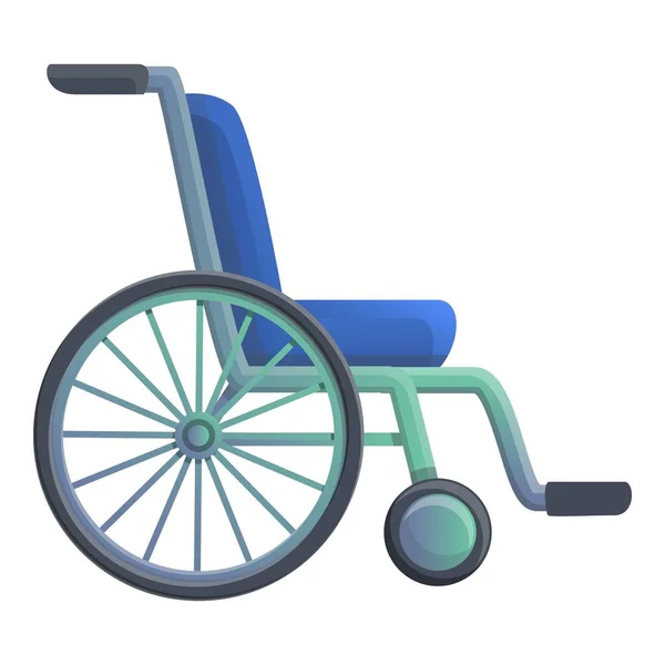 Ikona lékařského invalidního vozíku, kreslený styl — Stockový vektor