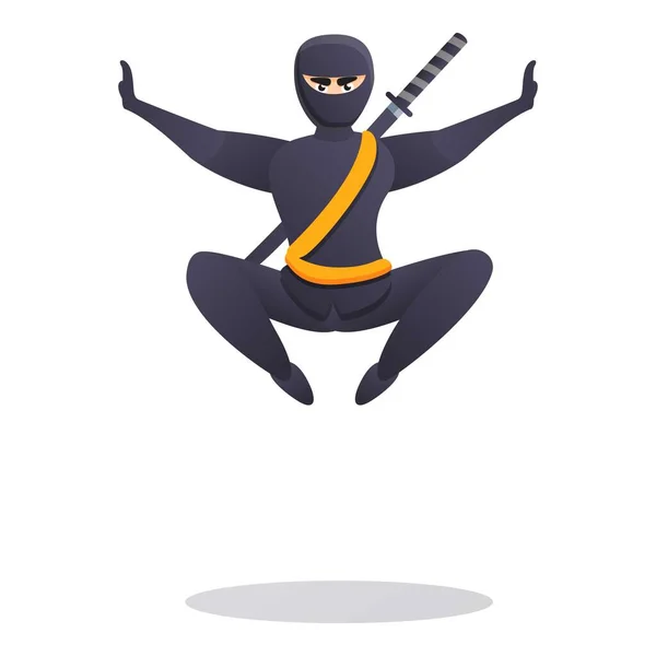 Vetores de Personagem Ninja Lutador De Desenho Animado Bonito Com Espada  Para Ilustração Infantil Impressões E Cartazes Guerreiro Asiático Com  Conjunto De Espadas Lutador Em Traje Preto E Máscara Vetor Coleção Isolada