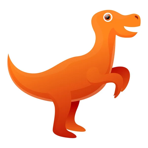Rex Dino icon, cartoon style — стоковый вектор