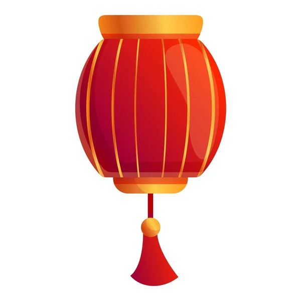 Opknoping Chinese lantaarn icoon, cartoon stijl — Stockvector