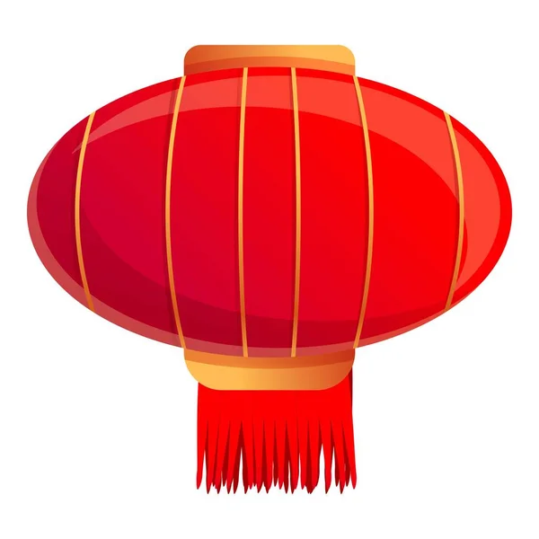 Straat Chinese lantaarn icoon, cartoon stijl — Stockvector