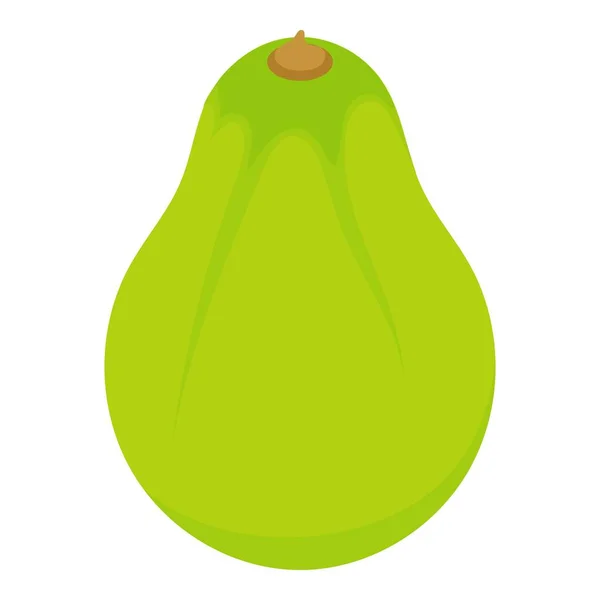 Icono de papaya tropical, estilo isométrico — Vector de stock