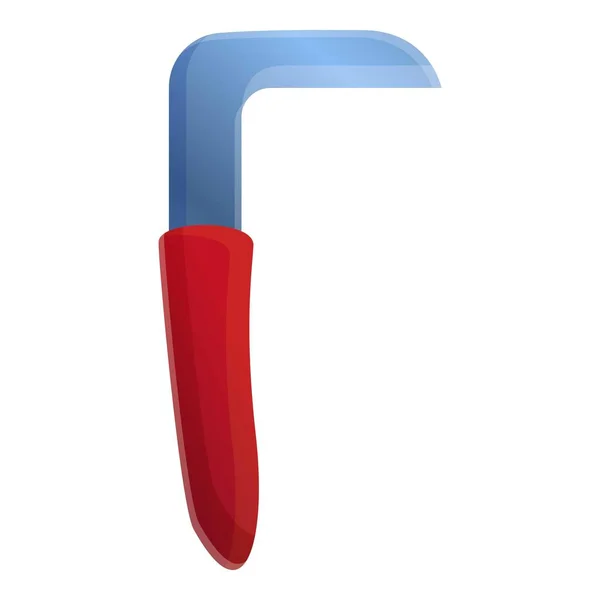 Shoe repair tool icon, cartoon style — Stock Vector