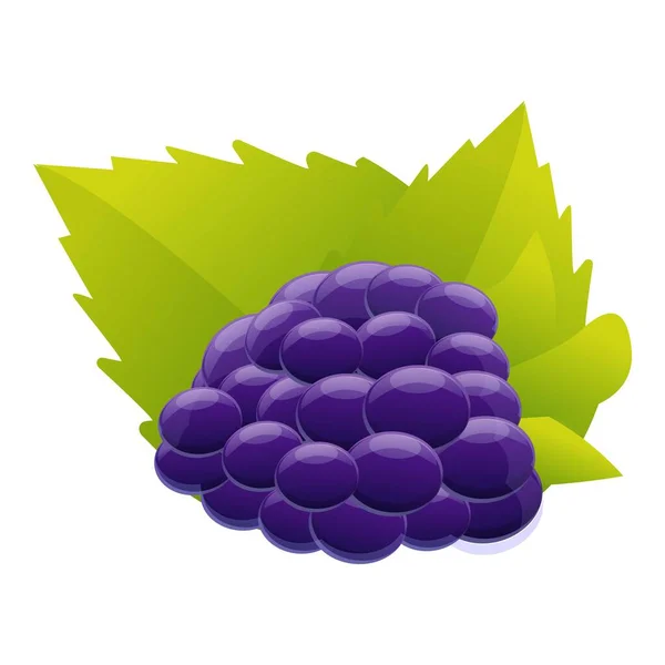 Diet ikon blackberry, gaya kartun - Stok Vektor