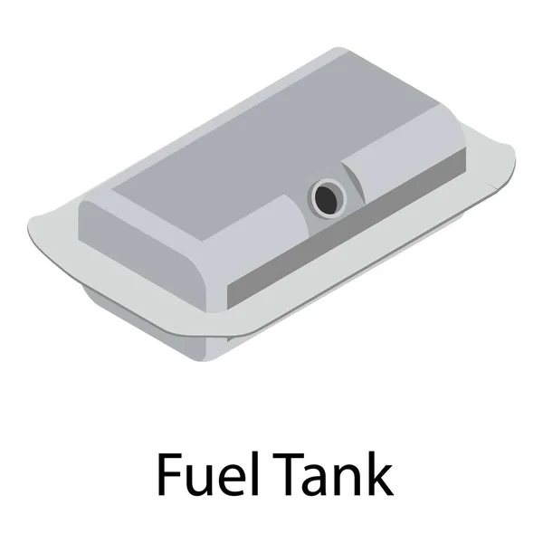 Symbol für den Tank, isometrischer Stil — Stockvektor